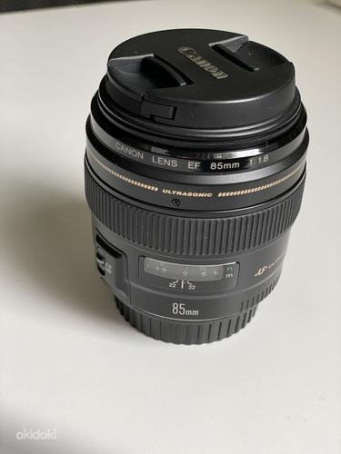 Fotoaparaat Canon 750D+18-135mm ISSTM+Canon85mm EF F1.8+kott (foto #3)