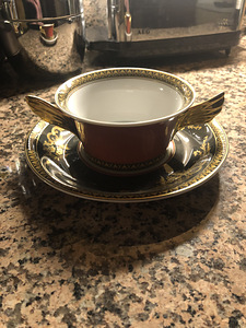 Versace Rosenthal Medusa Punane, Püreesupi,magustoidu kauss (2 foto / 5)