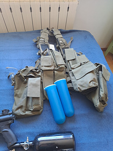 Paintballi varustuse komplekt Tippmann A-5 (Valmis mänguks (4 foto / 8)