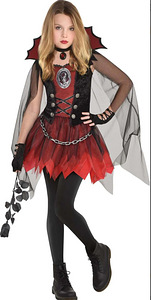 Halloween laste karnevali kostüüm Dark Vamp, 128cm (2 foto / 4)
