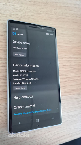 Nokia lumia 930