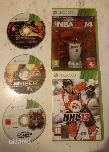 Игры Xbox 360, one, series x/s