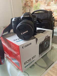 Canon 80D + EF-S18-135mm + kott
