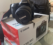 Canon 80D + EF-S18-135мм + сумка