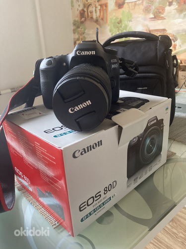 Canon 80D + EF-S18-135мм + сумка (фото #1)