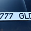 Номерной знак 777GLD (фото #2)