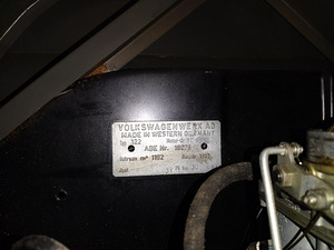 UUS VW mootroriga veepump Baerbar model 1961 LBN. (6 foto / 8)
