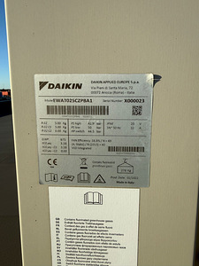 Õhkjahutusega vedelikujahuti Daikin (1 foto / 9)