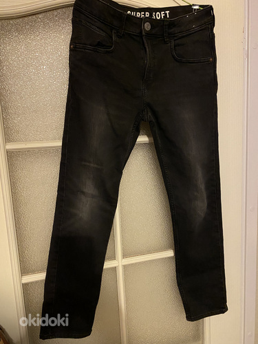 Черные джинсы &denim для мальчиков, s 158 (фото #1)
