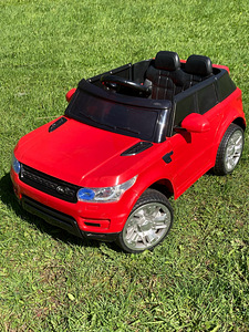 Laste Range Rover punane elektriauto (1 foto / 3)