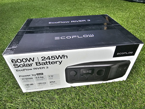 EcoFlow River 3, 245 Wh, Akujaam, kuni 10-aastast kasutusiga