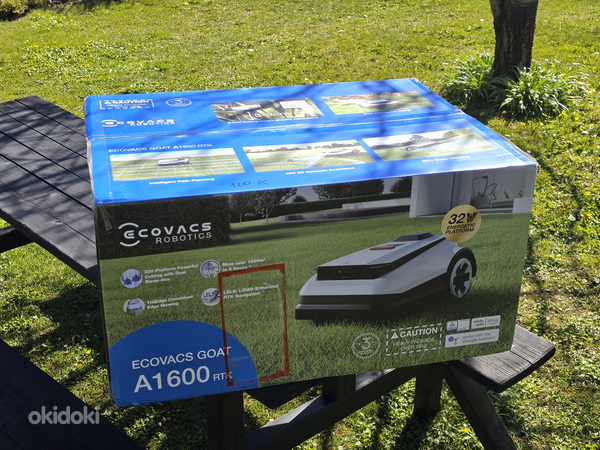 Ecovacs GOAT A1600 RTK Juhtmeta muruniiduki robot