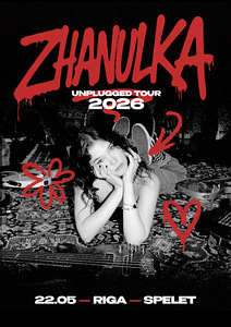 2 билета на концерт zhanulka в Риге (1 фото из 1)