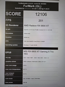 Msi RX 6800 XT Gaming X Trio 16GB (7 фото из 7)