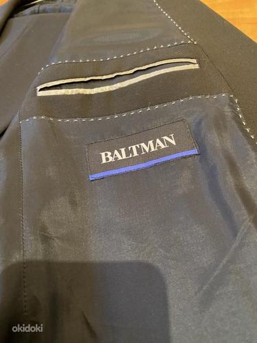 Темно-серый / черный мужской костюм Baltman (брюки и куртка) (фото #2)