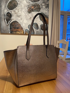 Leather handbag made in Italy (3 foto / 5)