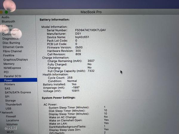 MacBook PRO 16 дюймов i9, 16gb, 1 ТБ, 2019 г. (фото #5)