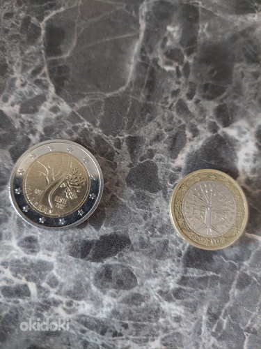 Продам монеты 1 2 Евро (фото #1)