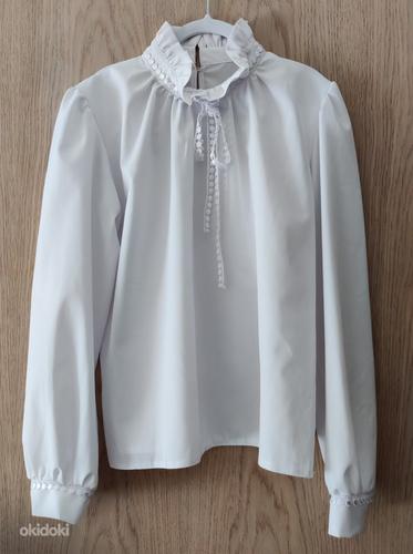Белая блузка №152 (фото #1)