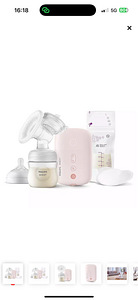 Elektriline rinnapump Philips Avent SCF395/31, roosa (1 foto / 2)