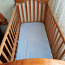 Детская кровать с пеленальным столиком (фото #1)