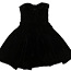 Черное бархатное платье (размер 36 u 42) (фото #2)
