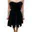 Черное бархатное платье (размер 36 u 42) (фото #1)