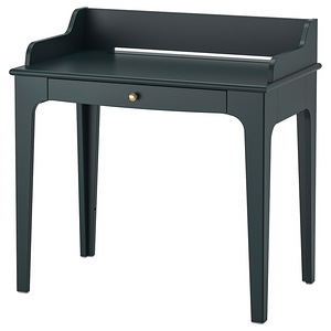 Uus IKEA LOMMARP kirjutuslaud, 90x54 cm, tume sinakas-hall (1 foto / 2)