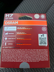 H7 OSRAM NIGHT BREAKER SILVER (3 foto / 5)