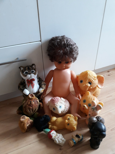 Annan ära vanad vintage-mänguasjad