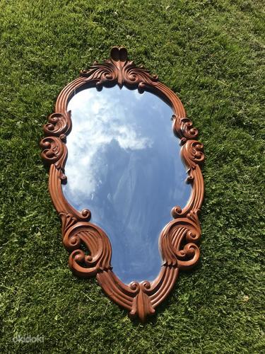 Зеркало из массива дерева (фото #1)