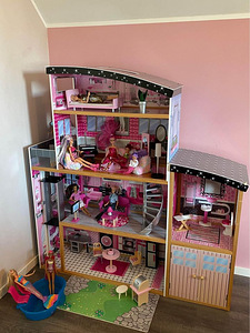 Nukumaja ‘KidKraft’ Sparkle Mansion (kõrgus 135cm) (5 foto / 5)