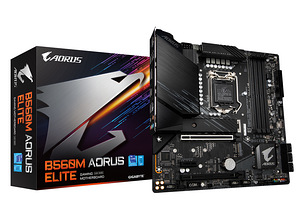 Gigabyte b560m elite, i5 11400f, 32gb ram ja pure rock 2