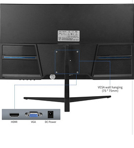 ZFTVNIE Computer Monitor, 21.5 Inch Full HD 1920 x 1080P LED (3 foto / 7)