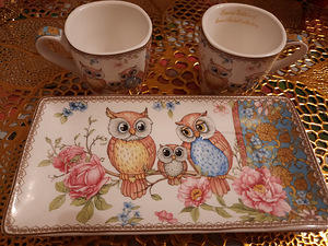 Tasside komplekt taldrikutega (7 foto / 7)