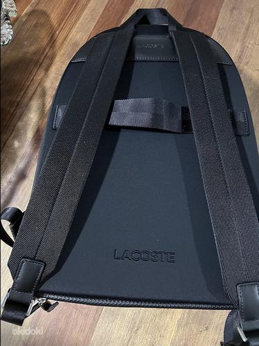 Рюкзак кожаный новый lacoste (фото #2)