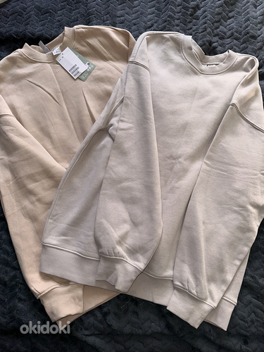Sweatshirt oversize hm xs cotton (foto #4)