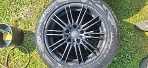Продаются диски BMW 17" 5x120 мм с шипованными шинами (5 фото из 8)