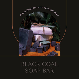 Handmade Coal Soap Bar by Natural Broders