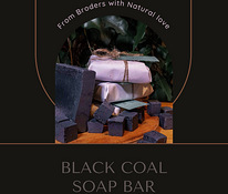 Угольное мыло ручной работы от Natural Broders