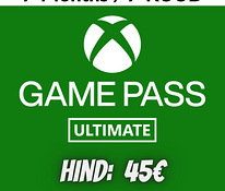 SOODNE! XBOX Game Pass Ultimate (7-kuud)