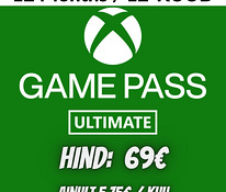 SOODNE! XBOX Game Pass Ultimate (12-kuud)