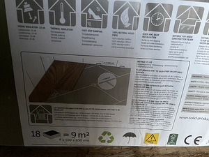 FIBREBOARD 4,podlozka pod parket,laminat (2 foto / 2)