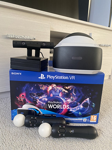 Аксессуар Sony PlayStation VR+Camera V2+2 контроллера