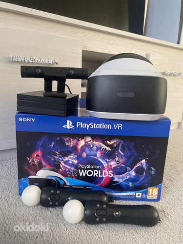 Sony PlayStation VR+Camera V2+2 kontrolleri lisatarvik Sony PlayStation VR+Camera V2+2 (foto #1)