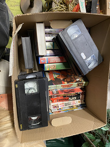VHS kassetid видеокассета (4 foto / 5)