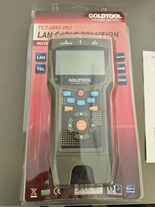 TCT-2690 PRO multifunktsionaalne LAN-kaablite tester (1 foto / 2)
