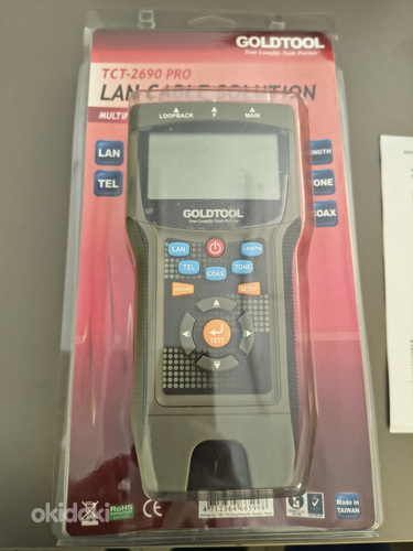 TCT-2690 PRO многофункциональный тестер сетевых LAN кабелей