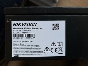 Продается Hikvision DS-7716NI-I4(B) профессиональный 16-кана (1 фото из 5)