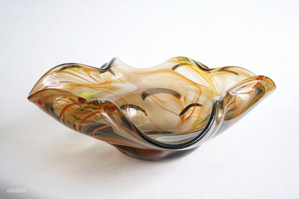 Уникальная ваза Tarbeklaas из цветного стекла (фото #2)
